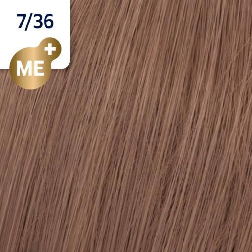 Produktbild Wella Koleston Perfect Me Rich Naturals 7/36 Medium Golden Blonde Violet 60ml (7, 36)