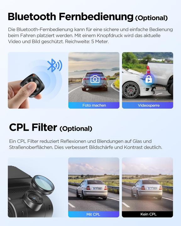Immagine prodotto Viofo A229 Plus (Display integrato, Ricevitore GPS, 2K)
