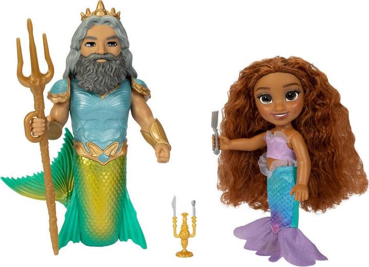 Produktbild Jakks Pacific Jakks Mermaid Die kleine Meerjungfrau Ariel mit Triton