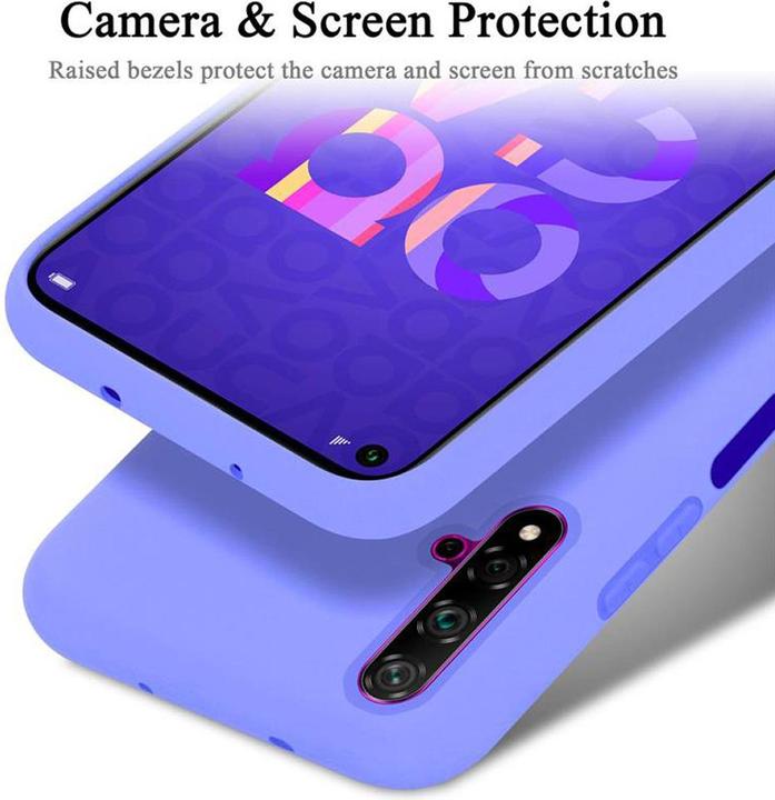 Produktbild Cadorabo TPU Liquid Silicone Case Cover (Huawei Nova 5T, Honor 20s, Honor 20)