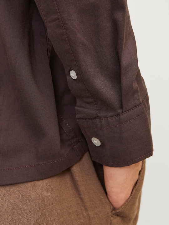 Actual product image Jack & Jones Jorjoshua Cropped Shirt Ls Smu Ln (XS)