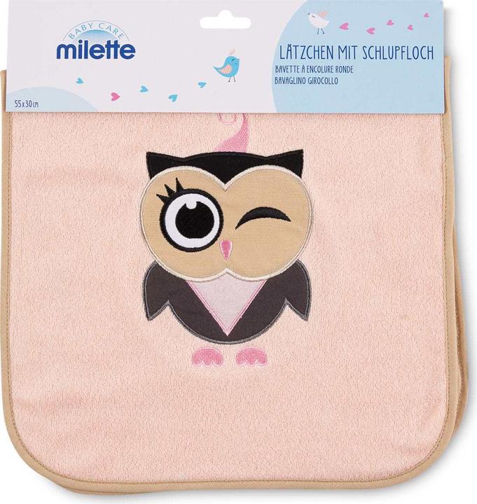 Produktbild Milette Lätzchen mit Schlupfloch (4 Monate)