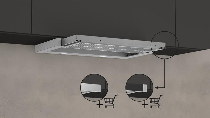 Productafbeelding Neff D46ED52X1 (Platte schermkap)