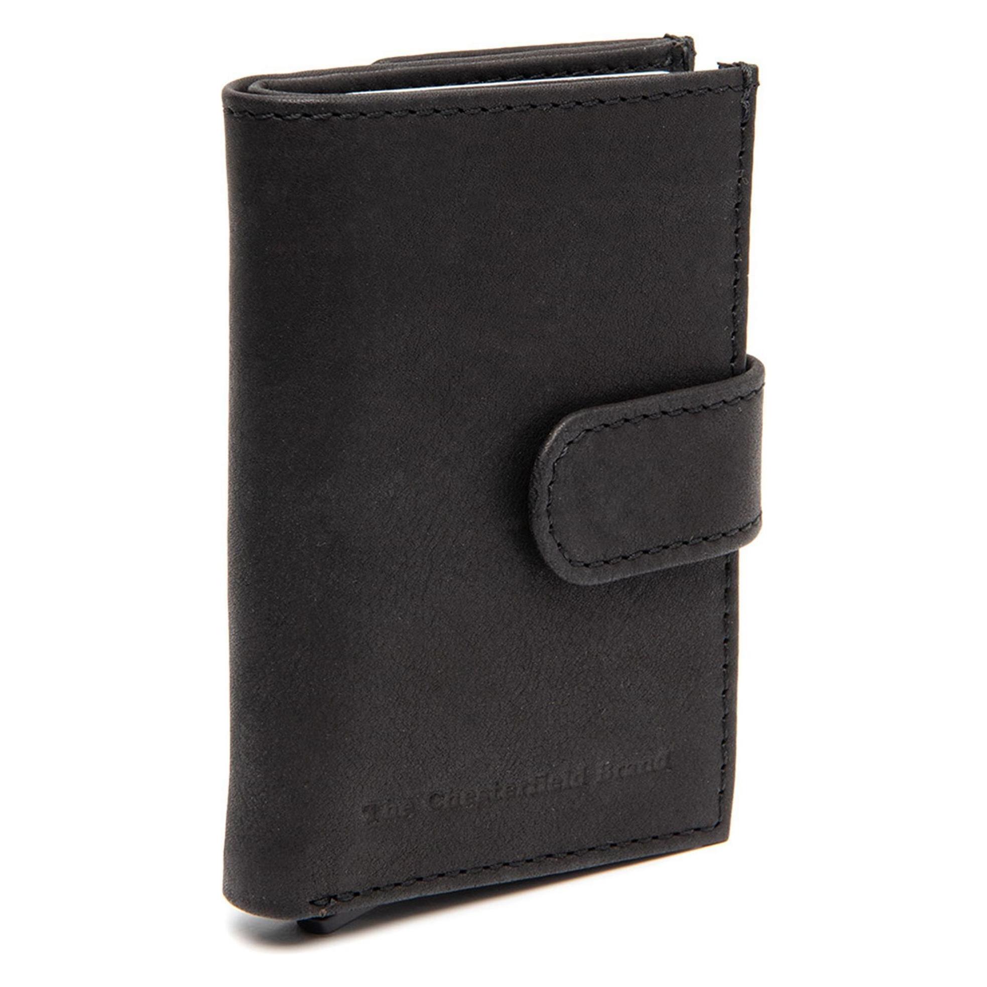 The Chesterfield Brand, Unisex, Portemonnaie, Torola Geldbörse Rfid Schutz Leder 7.5 Cm, Schwarz