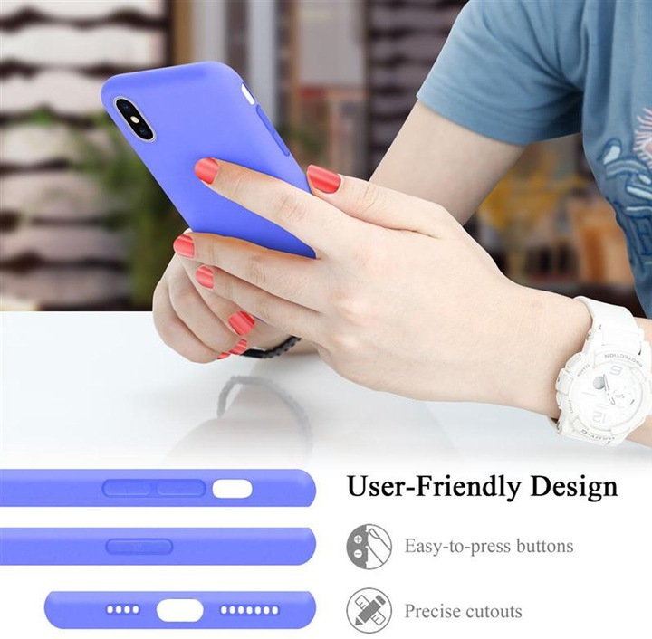 Produktbild Cadorabo TPU Liquid Silicone Case Cover (Apple iPhone XS Max)