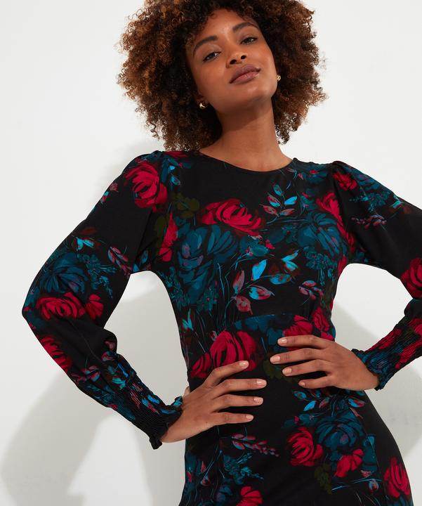 Produktbild Joe Browns PETITE Floral Tie-Waist Puff Sleeve Maxi Dress (44)