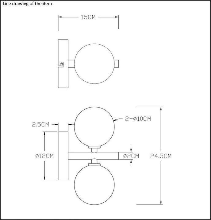 Produktbild Lucide Tycho (G9)