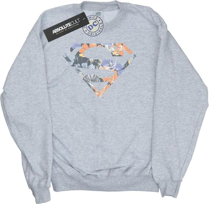 Produktbild Superman Floral Logo 2 Sweatshirt Jungen (140, 146)