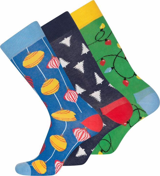 DillySocks Vacanze innevate (confezione da 3, Taglia unica)