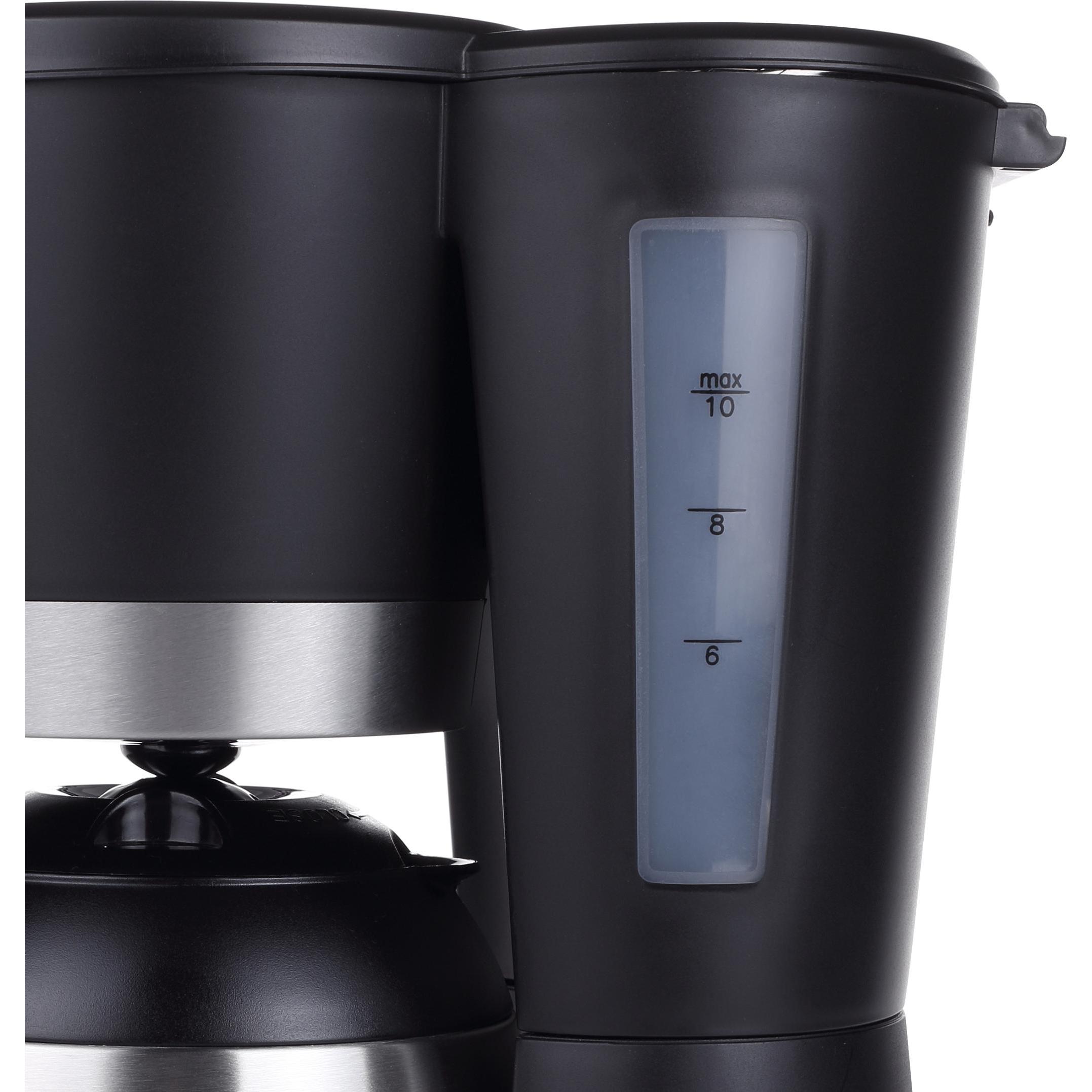 Tristar Cm-1234, Filterkaffeemaschine, Schwarz, Silber