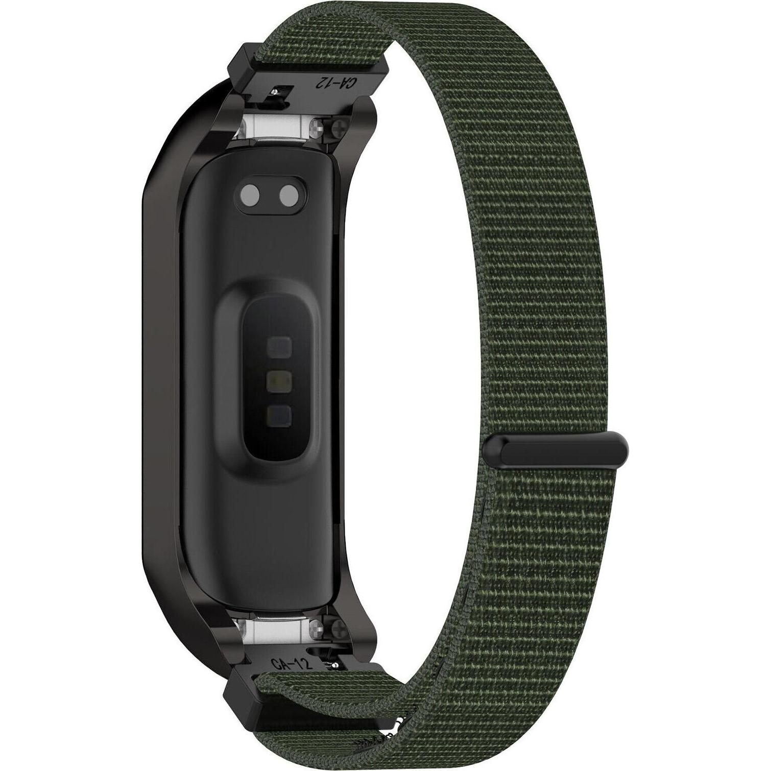 Thumbnail - Strap-it Armband (Nylon), Uhrenarmband, Grün