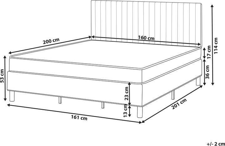 Produktbild Beliani Countess (160 x 200 cm)