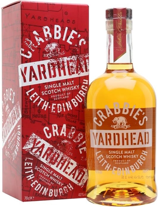 Actual product image John Crabbie Whisky Crabbie's Yardhead Single Malt (Single Malt, Scotch whisky, 1 x 70 cl)