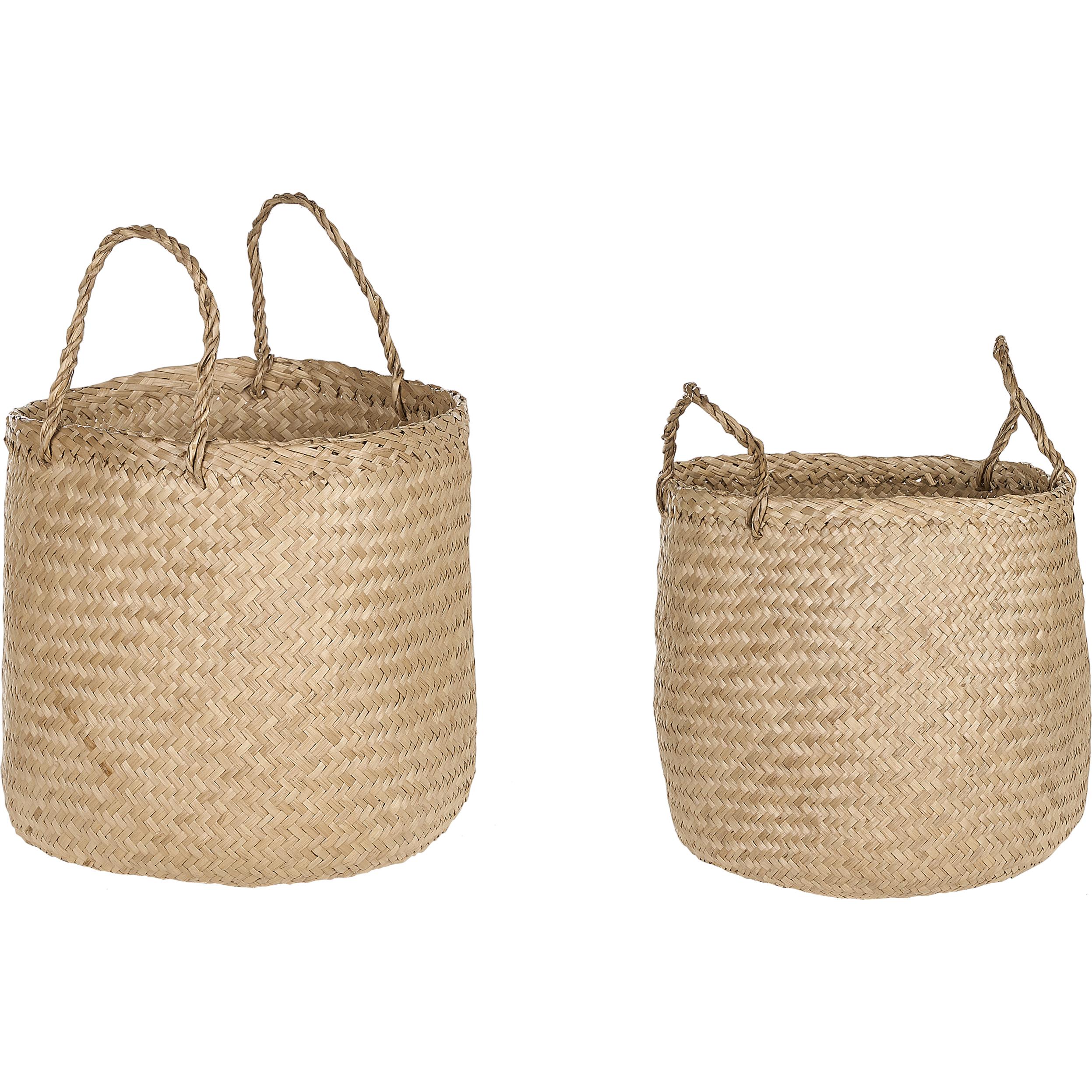 Beliani, Aufbewahrungskorb, Halong (2 x, 35 x 35 x 30 cm)