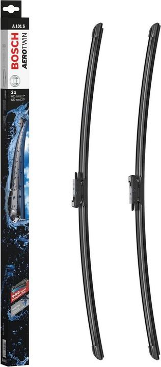 Produktbild Bosch Automotive Wischerblatt-Satz Aerotwin A101S Länge: 680/680