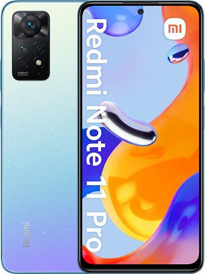 Produktbild Xiaomi Redmi Note 11 Pro (128 GB, Star Blue, 6.67", Hybrid Dual SIM, 4G)