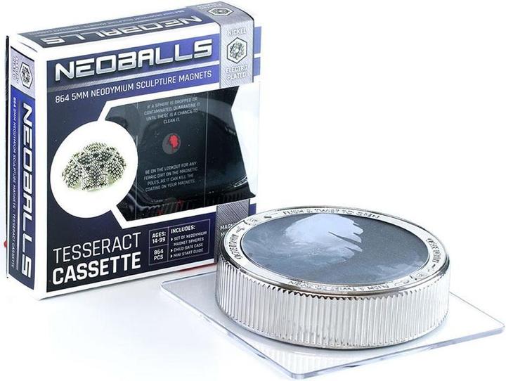 Actual product image Neoballs Magnetic balls nickel - Tesseract Cassette