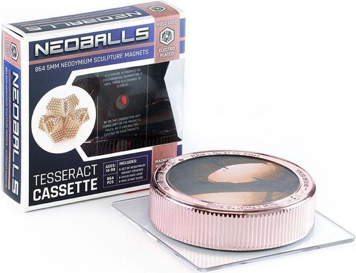 Actual product image Neoballs Sphere Magnets Rosegold - Tesseract Cassette
