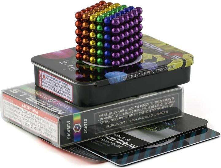 Produktbild Neoballs Kugelmagnete Regenbogen