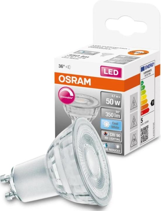 Actual product image Osram GU10 reflector - Par16 (GU10, 350 lm, 1 x)