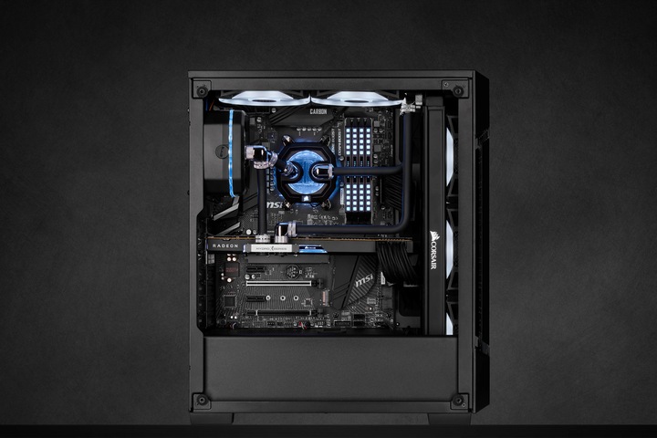 Produktbild Corsair CX-9059008-WW Computer Kühlkomponente Kühlmittelrohr 3 Stück(e) Schwarz (1 m, Kunststoff)