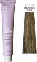 Image du produit Milk_Shake Vopsea permanenta Creative 7.17A, Blond Mediu Cenusiu, 100ml