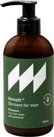 Actual product image Monolith Skincare For Men Shampoo shampoo for men with panthenol for all hair and scalp types (250 ml, Liquid shampoo)