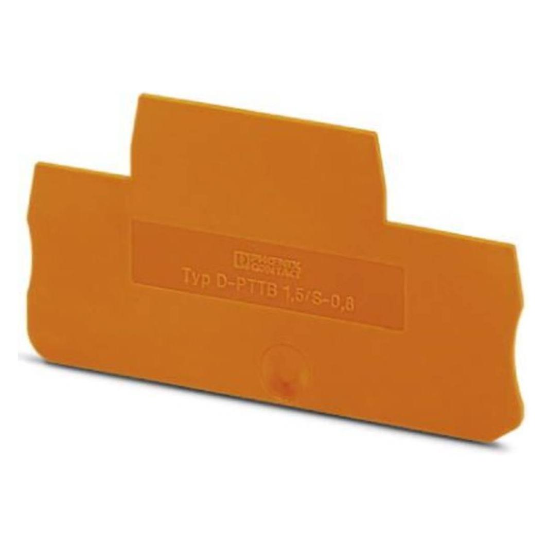 Phoenix Contact Arancia Tappo D-Pttb 1,5/S-0,8 Og Contenuto: 50 Pezzi., Cavo + Spina Elettrica,