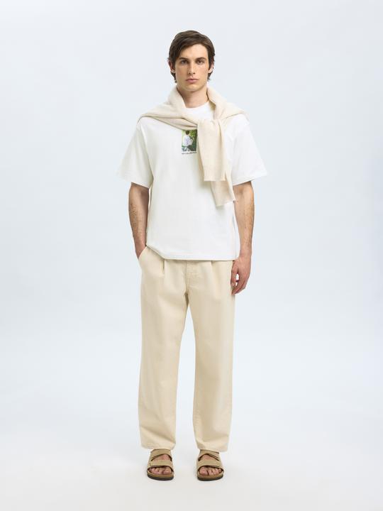 Produktbild Selected Print T-Shirt mit Rundhalsausschnitt (S)