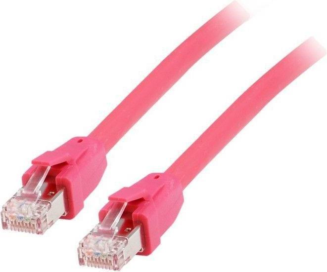 Actual product image equip RJ-45 - RJ-45, M/M S/FTP, 24AWG PoE++, LSZH (S/FTP, CAT8.1, 1 m)