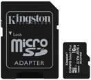 Immagine prodotto Kingston Canvas Select Plus microSD 16GB Confezione multipla da 3 pezzi (16 GB, microSDHC, U1, UHS-I)
