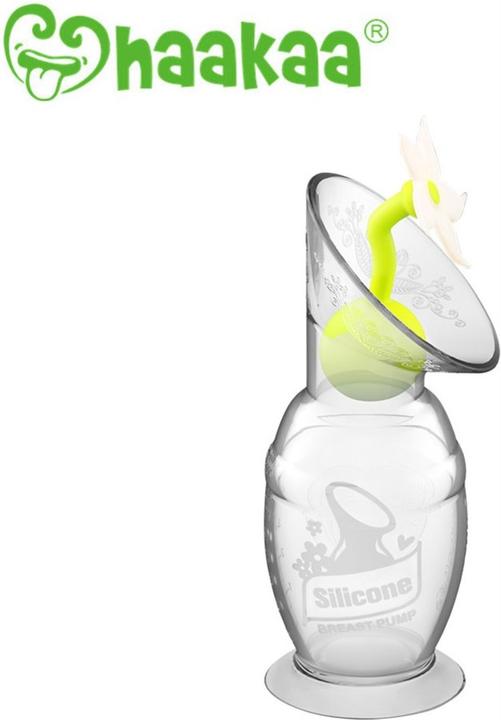 Produktbild Haakaa Milchpumpe Blumenverschluss - Weiss