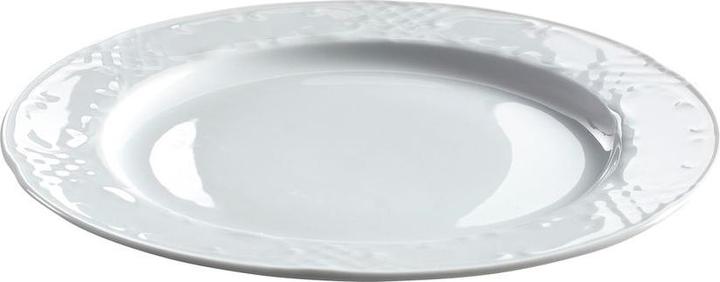 Actual product image Güral Hotel porcelain series "Flora" flat plate (12 x, 25.50 cm)