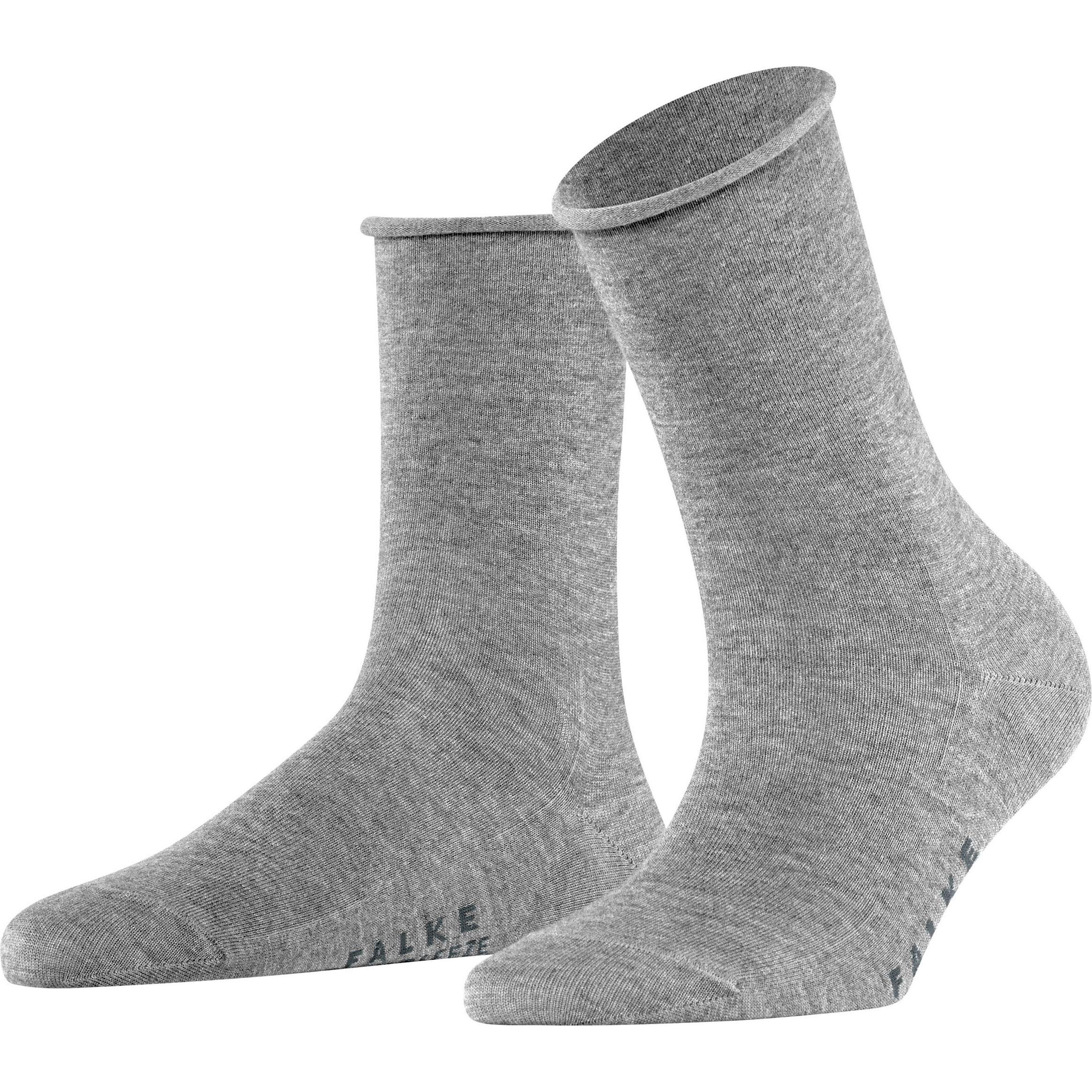 Falke, Damen, Socken, Socken Casual Stretch, Grau, (Einzelpack, 39 - 42)