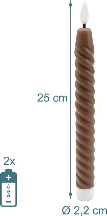 Immagine prodotto Relaxdays 6x candele LED (6x)