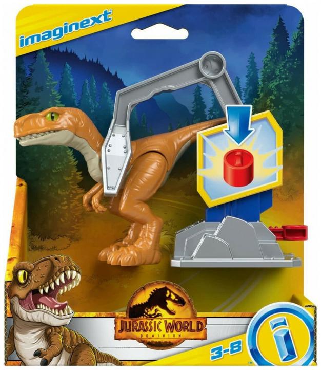 Actual product image Imaginext Atrociraptor Stripe