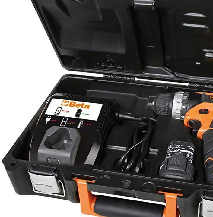 Produktbild BETA Ultrakompakter Akku-Bohrschrauber mit 2 Geschwindigkeiten, LED-Beleuchtung und Antirutschgriff (Akkubetrieb)