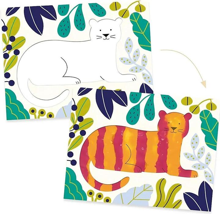 Produktbild Djeco Fingermalen Meer