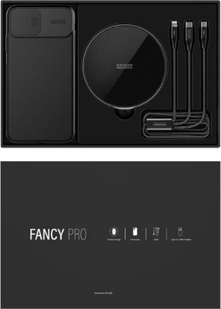 Produktbild Nillkin Fancy 3-in-1 Box, Hardcase, Ladekabel und Qi Ladestation (USB 3.0)