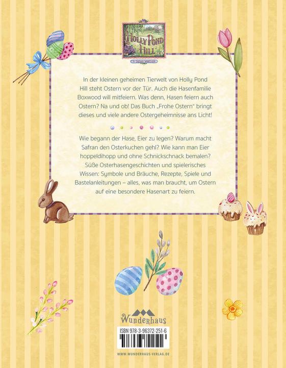 Actual product image Frohe Ostern (German, Susan Wheeler, Marianna Korsh, Wunderhaus publishing house, 2024)