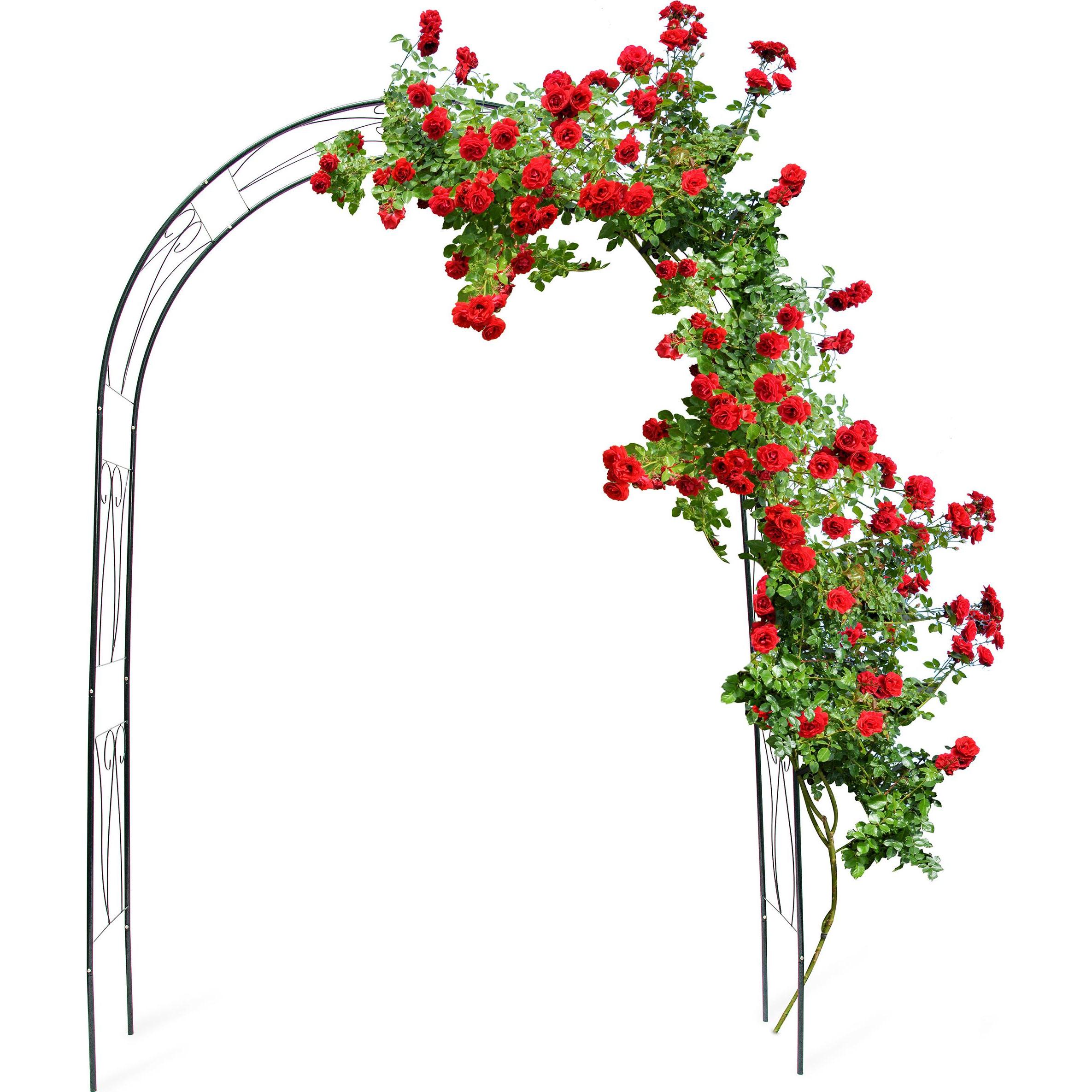 Relaxdays, Pflanzen Zubehör, Rankbogen (39 cm, 153 cm)