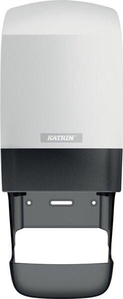 Katrin Toilet paper dispenser Inclusive with sleeve catcher white plastic Toilet paper dispenser system