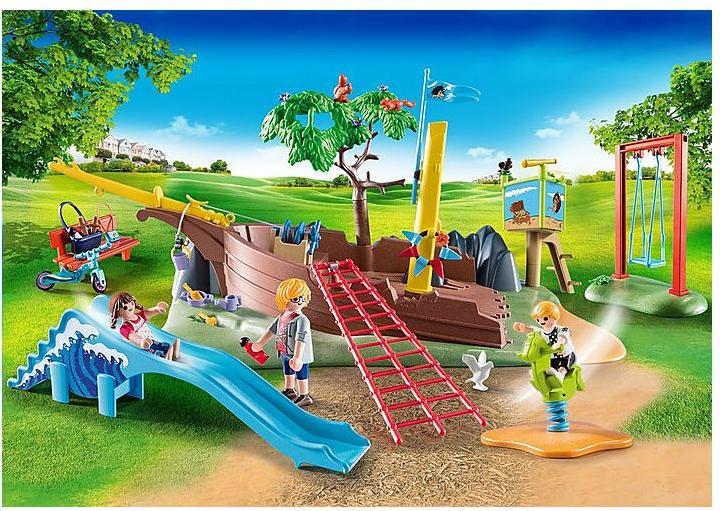 Produktbild Playmobil Abenteuerspielplatz mit Schiffswrack (70741, Playmobil City Life)