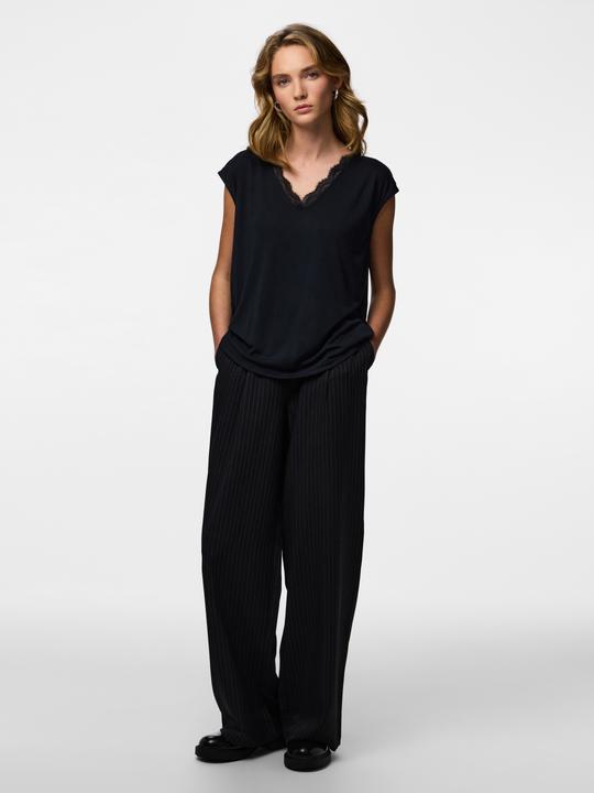 Immagine prodotto Pieces Pckamala Lace V-Neck Tee Jrs Noos Bc (S)