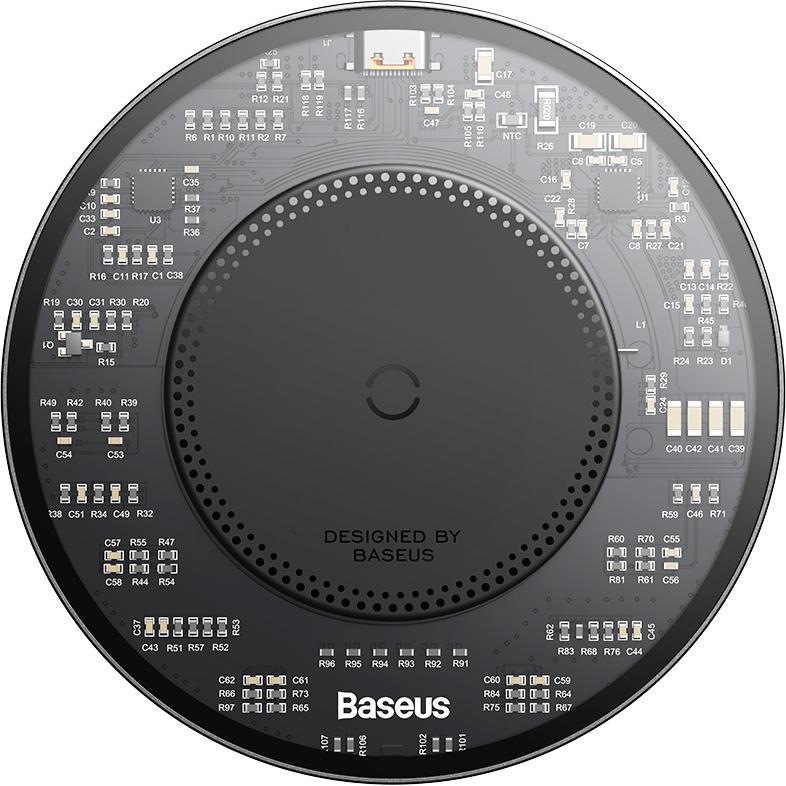 Thumbnail - Baseus Simple 2 (15 W), Wireless Charger, Schwarz