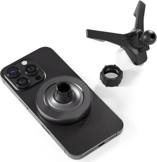 Produktbild Epico Magnetic Wireless Car Charger (MagSafe compatible) 15W/10W/7,5W + 18W QC (USB-C)