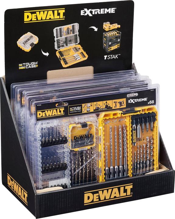 Actual product image DeWalt Bit & drill bit set, 68 pcs. (1 mm)