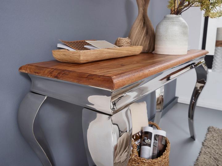 Produktbild FineBuy Konsolentisch Braun