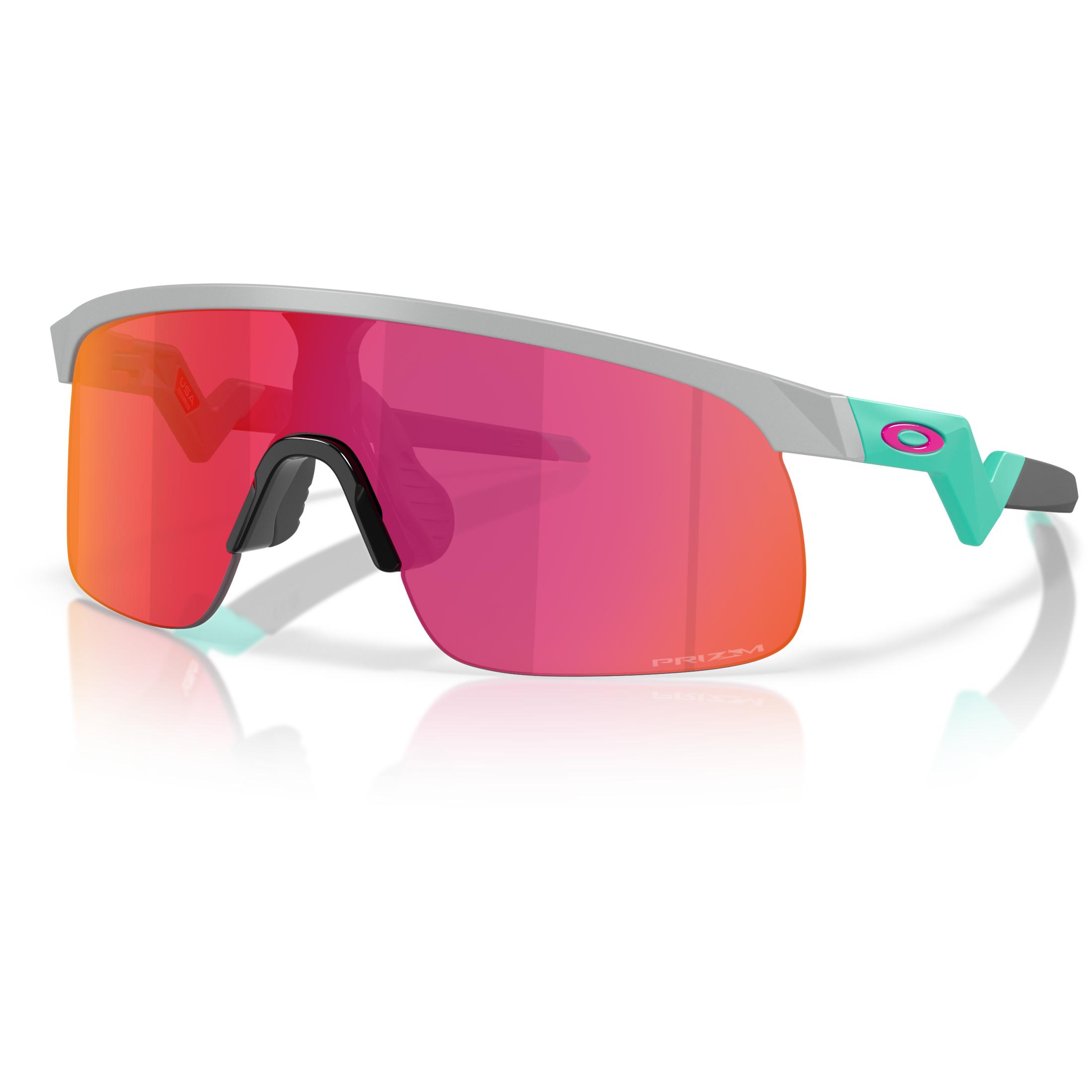 Oakley, Uomini, Occhiali sportivi, Resistor (NEBBIA OPACA, campo prizm), Multicolore