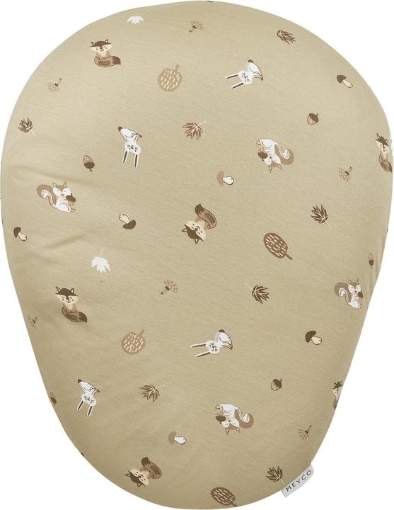 Actual product image Meyco Forest Animals relax cover for nursing pillow (190 cm)